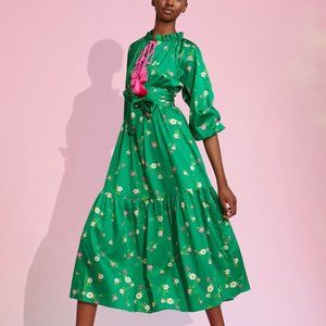 Cynthia Rowley - Sanibel Cotton Dress - Green Floral